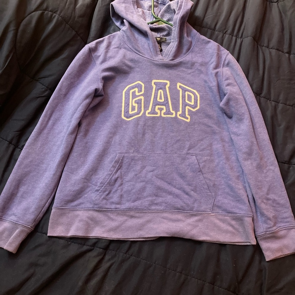Blue GAP pullover hoodie